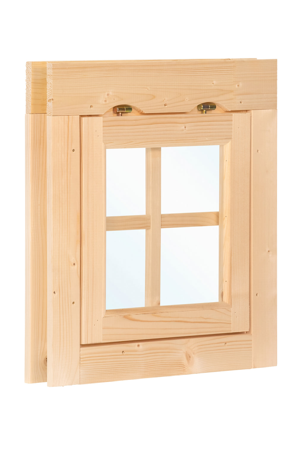 Uitzetraam enkel W4 vuren 57 x 57 cm