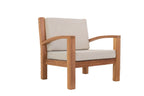 Teak modulaire lounge set Tambora – Fauteuil incl. kussens – 80 x 80 x H85 cm