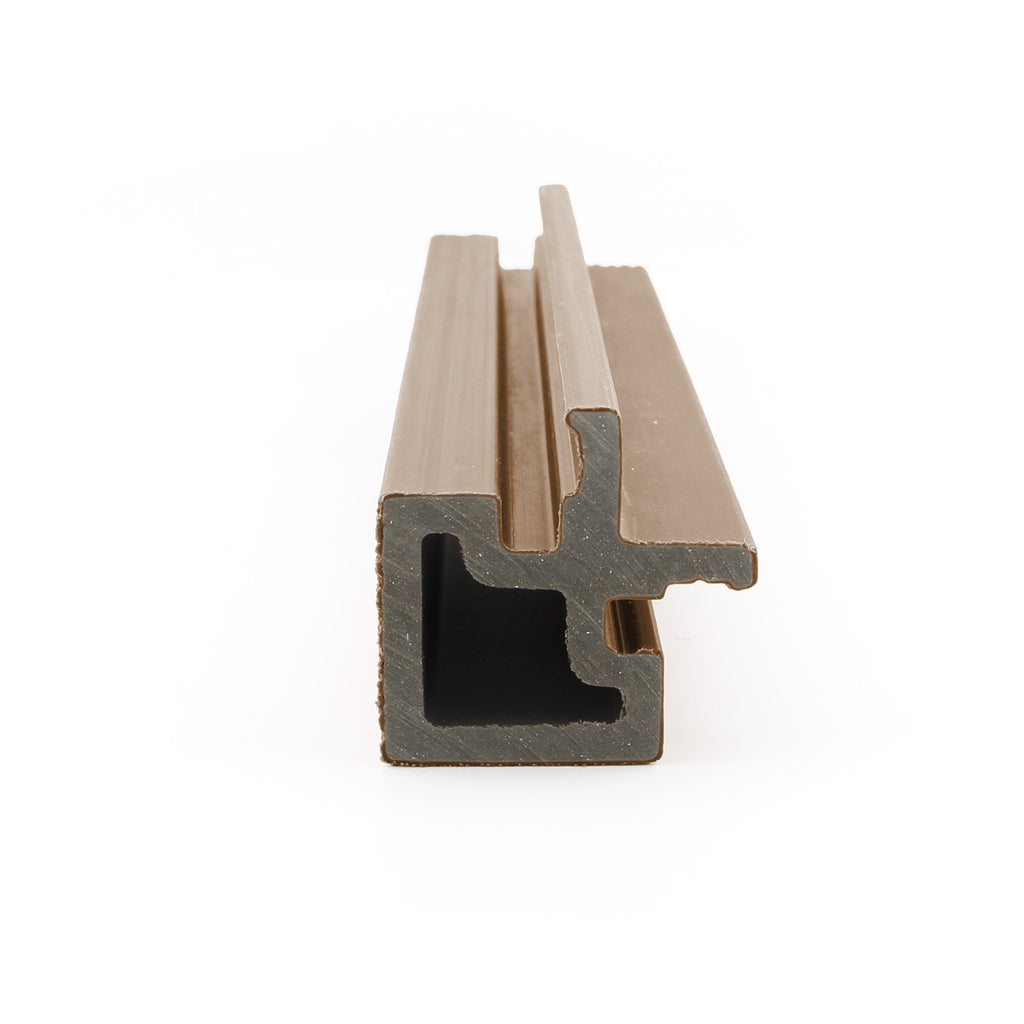 PuraTech composiet hoekprofiel 6,7 x 6,7 x 290 cm, cedar