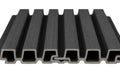 PuraTech 30 composiet triple profiel 3,3 x 17,0 x 390 cm, ebony black, fijne houtnerf