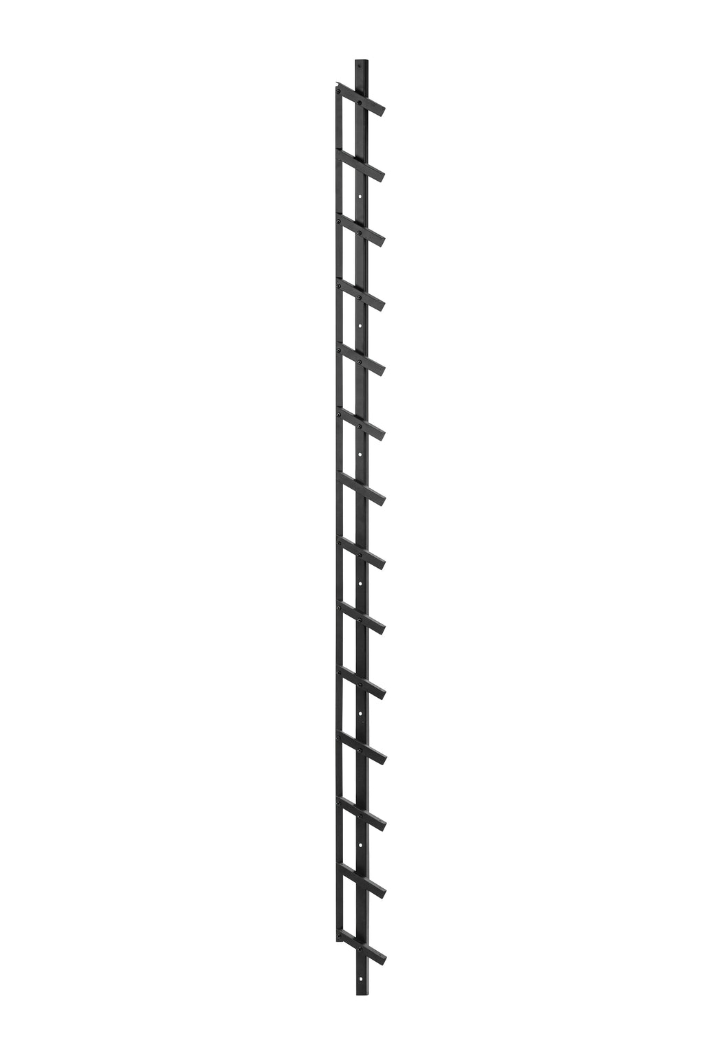 Flex Fence zwart gepoedercoat zelfbouwpakket lengte 166 cm