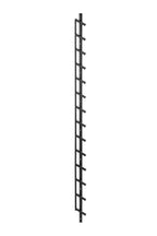 Flex Fence zwart gepoedercoat zelfbouwpakket lengte 166 cm