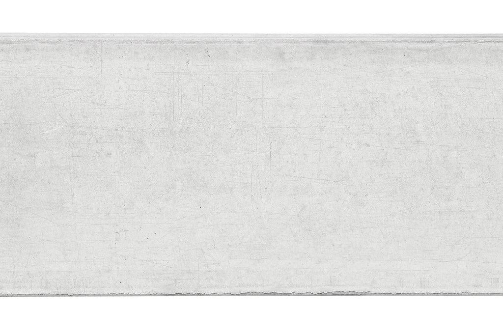Berton©-onderplaat wit/grijs H36 x D3,5 x L184 cm