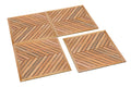 Mozaïek Tuintegel Bangkirai Pontianak 3,0 x 100,0 x 100 cm