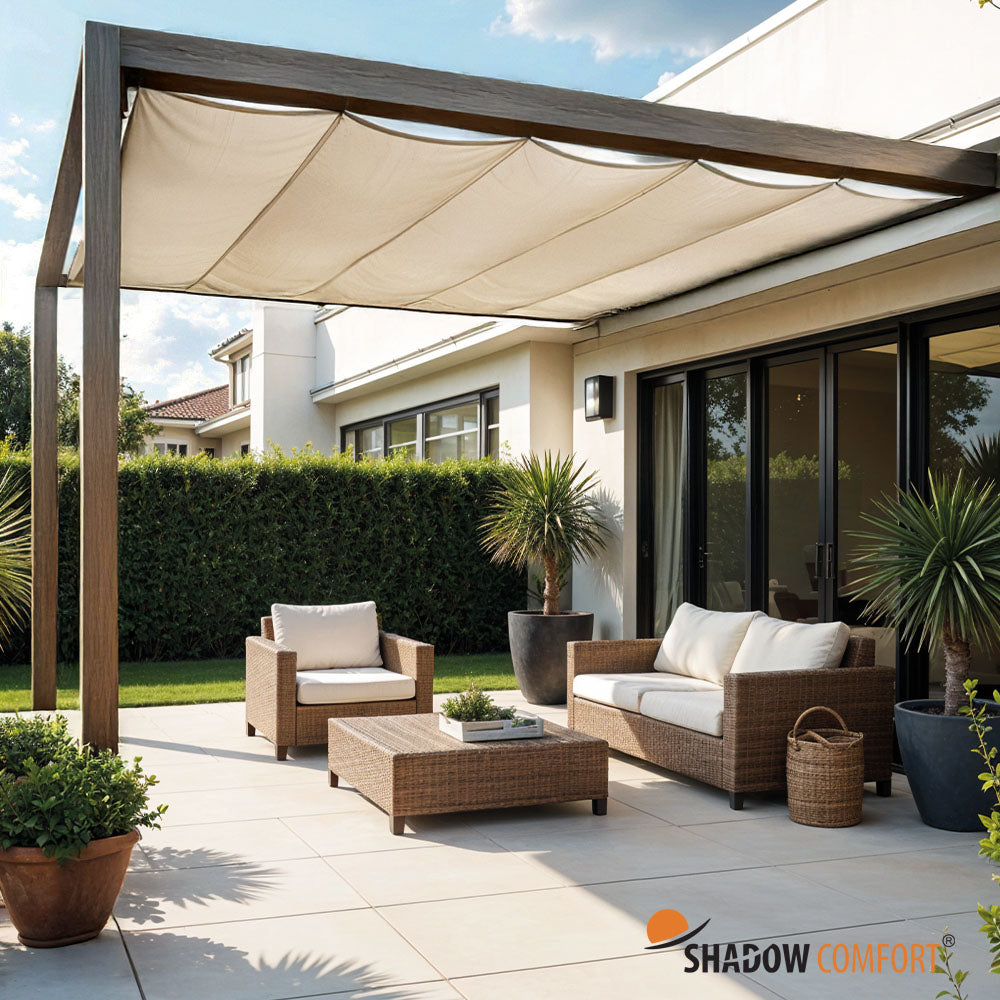 Red Class Wood pergola 324 x 424 cm