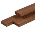 Thermoline ayous hardhout rhombus profiel 1,8 x 6,8 x 305 cm thermisch gemodificeerd, geschaafd