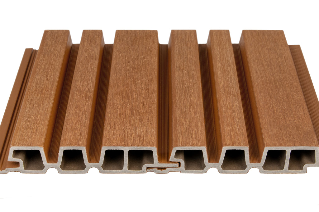 PuraTech 195 Composiet gevelbekleding Teak 3,3 x 19,5 x 390 cm