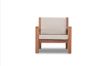 Teak modulaire lounge set Tambora – Fauteuil incl. kussens – 80 x 80 x H85 cm