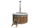 Hottub met interne RVS kachel Ø180 cm Thermowood