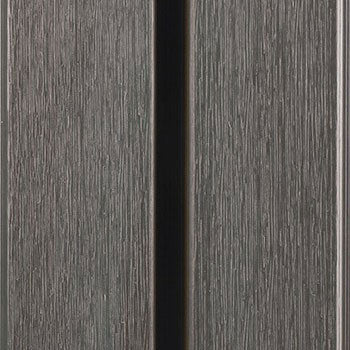 PuraTech 55 composiet dubbel profiel 3,3 x 17,0 x 290 cm, dark grey, fijne houtnerf