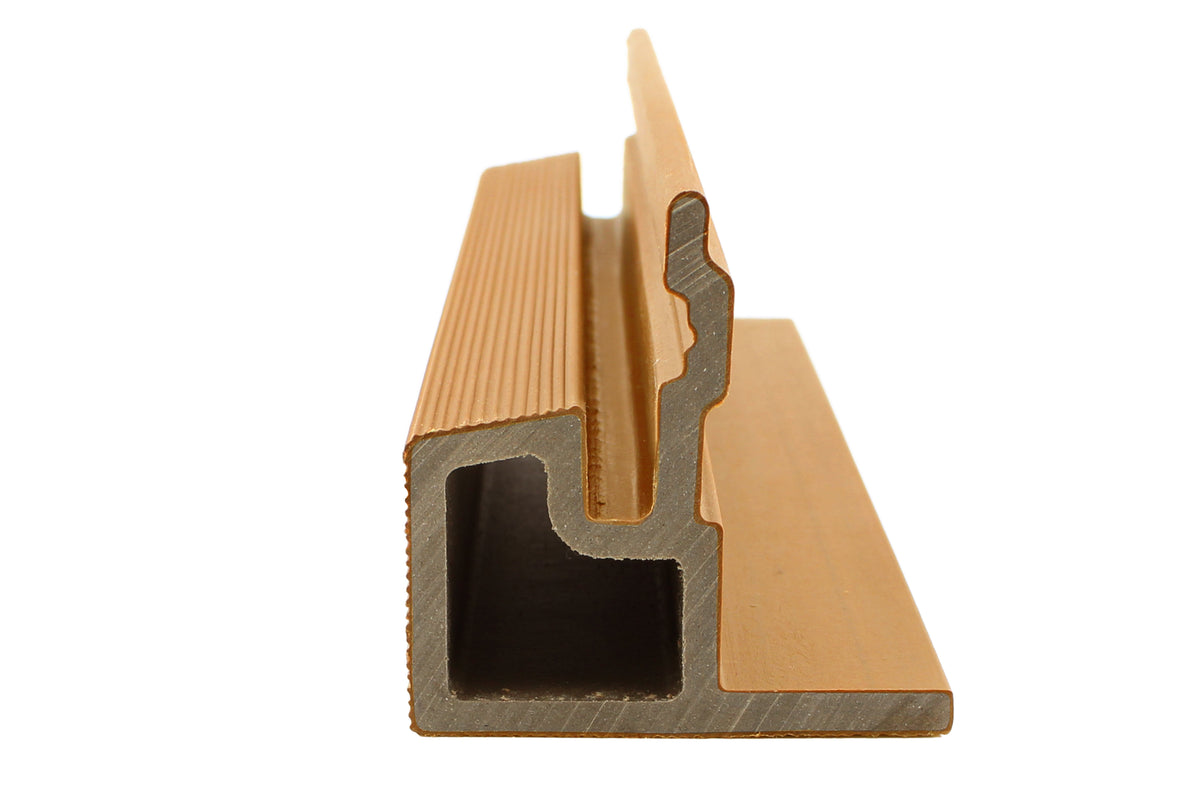 PuraTech composiet eindprofiel 5,8 x 5,8 x 290 cm, cedar