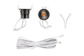 Plafond spots, set van 2 stuks (incl. kabels en splitter)