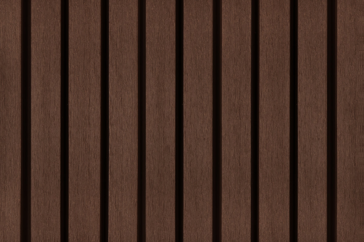 PuraTech 55 composiet dubbel profiel 3,3 x 17,0 x 390 cm, ipé, fijne houtnerf