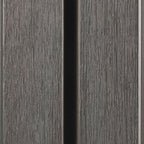 PuraTech 55 composiet dubbel profiel 3,3 x 17,0 x 390 cm, dark grey, fijne houtnerf