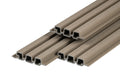 PuraTech 30 composiet triple profiel 3,3 x 17,0 x 390 cm, light grey, fijne houtnerf