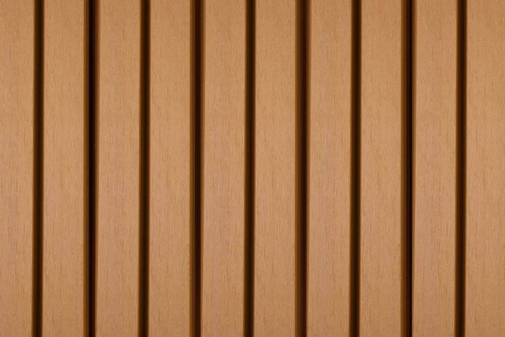 PuraTech 55 composiet dubbel profiel 3,3 x 17,0 x 390 cm, cedar, fijne houtnerf