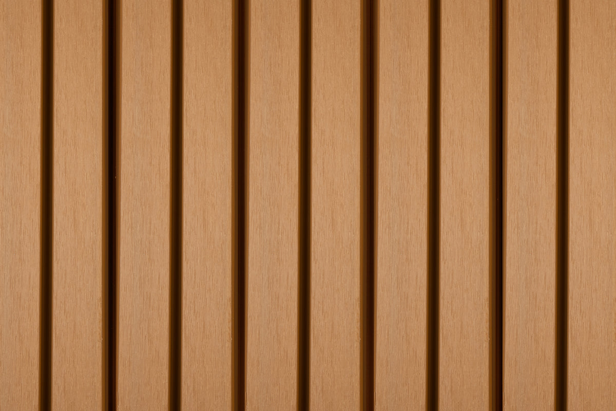 PuraTech 55 composiet dubbel profiel 3,3 x 17,0 x 390 cm, cedar, fijne houtnerf