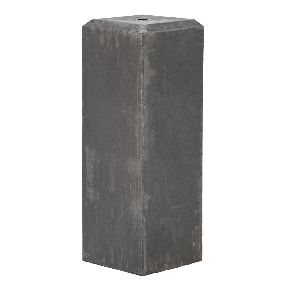 Berton© betonpoer 18,0 x 18,0 x 50,0 cm, antraciet, M20-bus