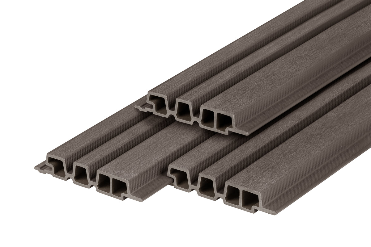 PuraTech 195 Composiet gevelbekleding Dark Grey 3,3 x 19,5 x 390 cm