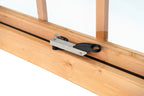 Red Class Wood uitzetraam, 6-ruits, dubbel Uitzetraam B1252 x H900 mm buitenmaat (rvs beslagset)
