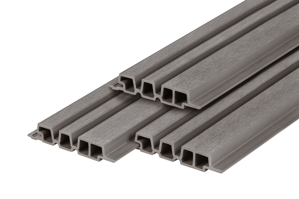PuraTech 195 Composiet gevelbekleding Light Grey 3,3 x 19,5 x 290 cm