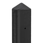 Berton©-paal Amstel LG antraciet gecoat diamantkop 10 x 10 x 280 cm T-model