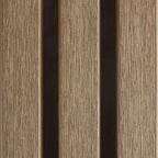 PuraTech 30 composiet triple profiel 3,3 x 17,0 x 290 cm, teak, fijne houtnerf