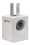 Berton Betonpoer 20,0x20,0x37,0cm, wit, met HWA