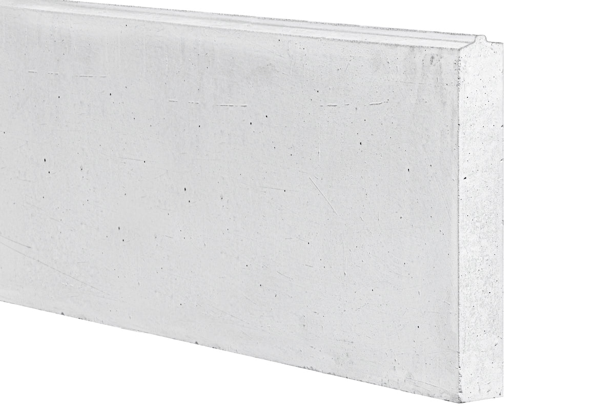 Berton©-onderplaat wit/grijs H20,0 x D3,5 x L182,5 cm