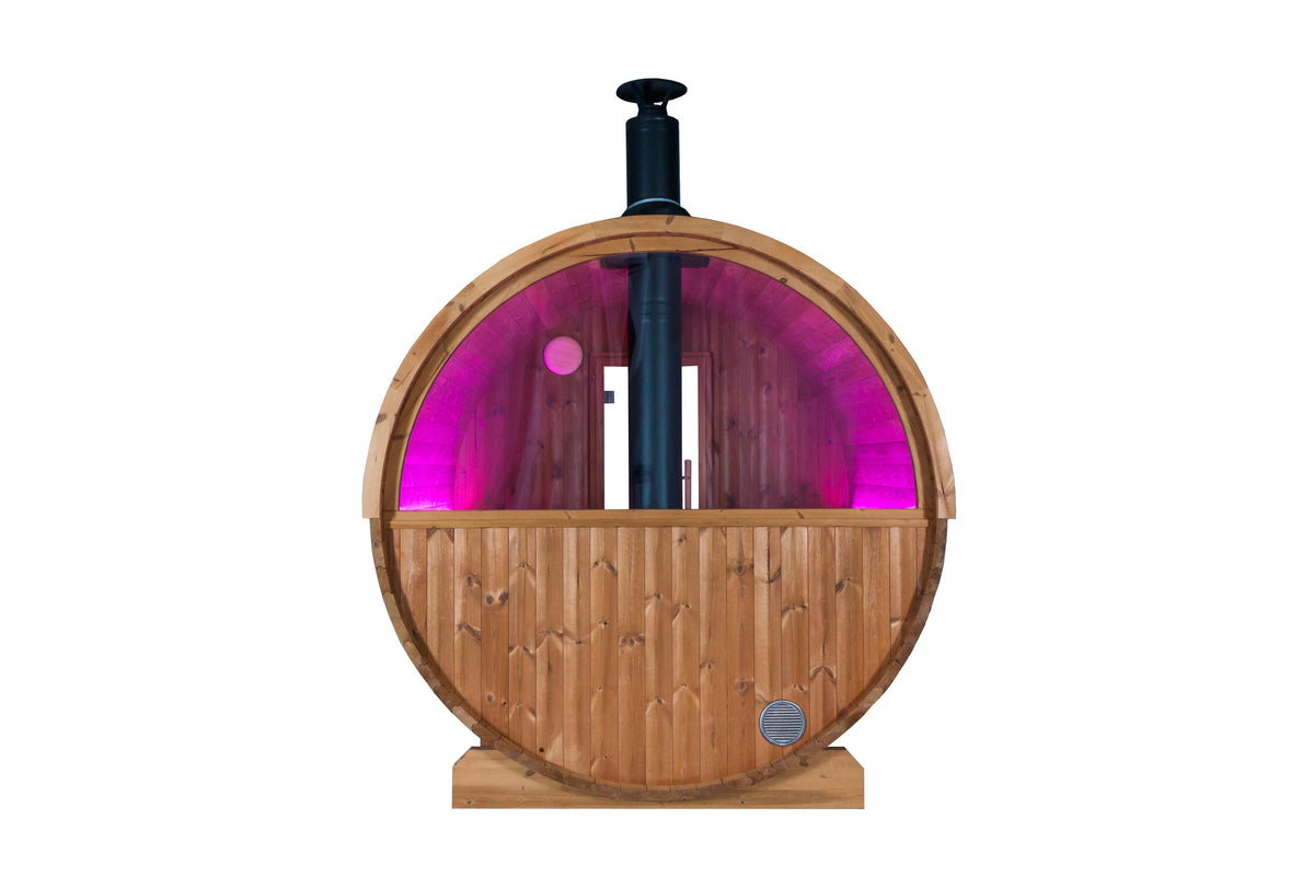 LED-set sauna 180 cm, 2 strips incl. toebehoren