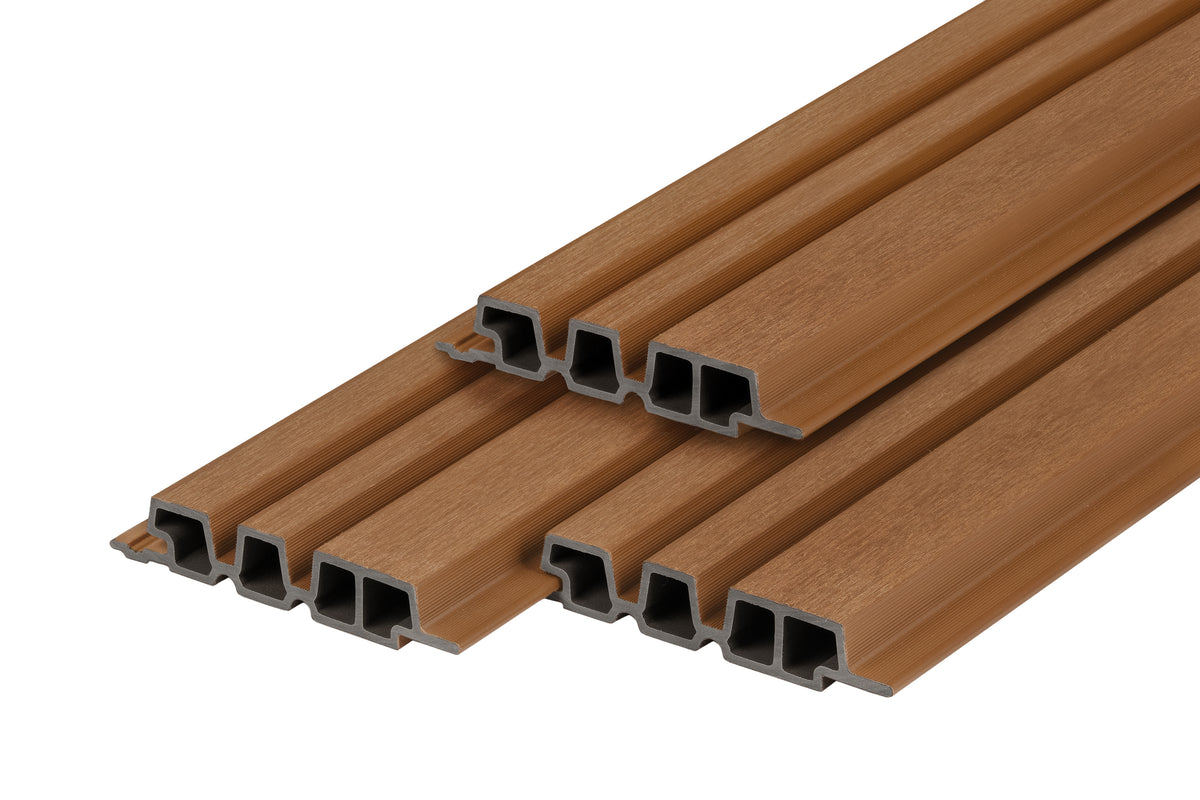 PuraTech 195 Composiet gevelbekleding Teak 3,3 x 19,5 x 390 cm