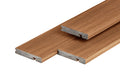 PuraShield composiet eindplank  2,3 x 13,8 x 300 cm, teak, fijne houtnerf, clip systeem