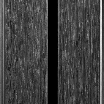 PuraTech 55 composiet dubbel profiel 3,3 x 17,0 x 390 cm, ebony black, fijne houtnerf