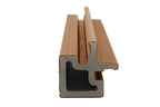 PuraTech composiet hoekprofiel 6,7 x 6,7 x 290 cm, teak