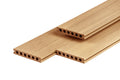 PuraShield composiet vlonderplank 2,3 x 13,8 x 500 cm, cedar, semi-massief, fijne houtnerf, clip systeem