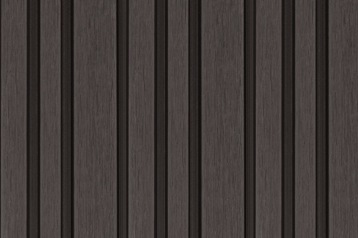 PuraTech 195 Composiet gevelbekleding Dark Grey 3,3 x 19,5 x 290 cm
