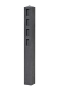 Berton©-plantsoen paal Dommel antraciet 12,0 x 12,0 x 100 cm