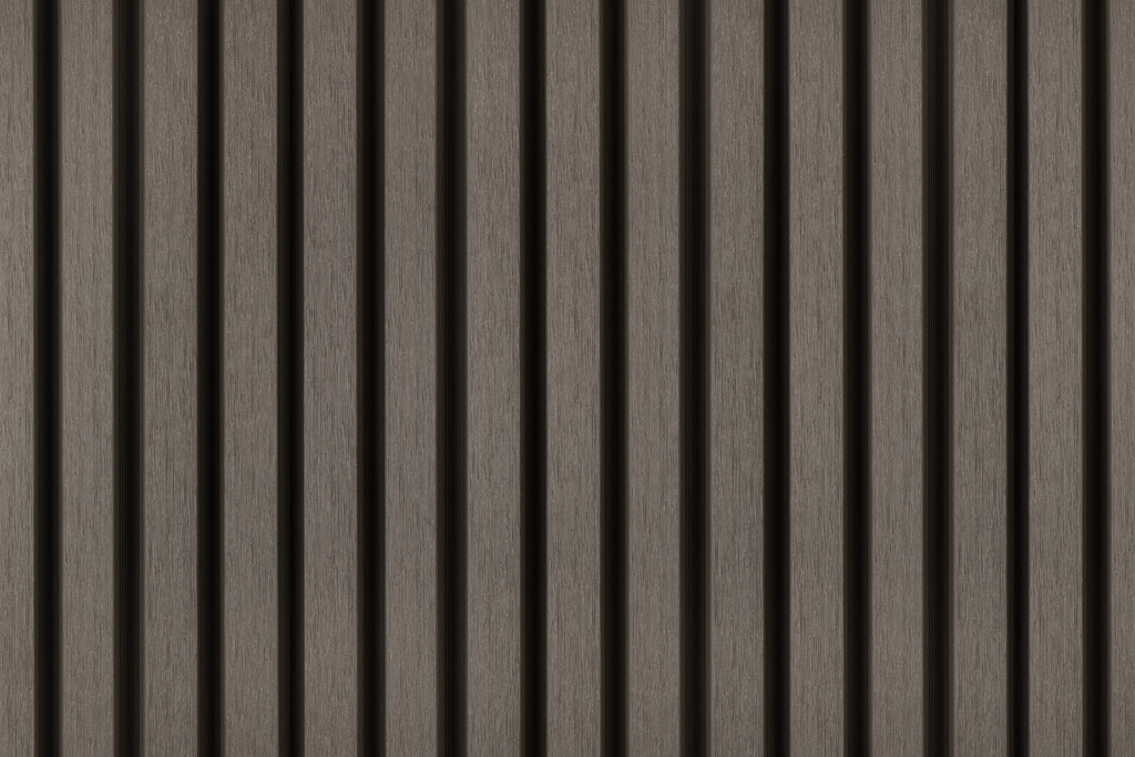 PuraTech 30 composiet triple profiel 3,3 x 17,0 x 290 cm, dark grey, fijne houtnerf