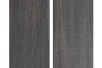 PuraShield composiet vlonderplank 2,3 x 13,8 x 500 cm, dark grey, semi-massief, fijne houtnerf, clip systeem