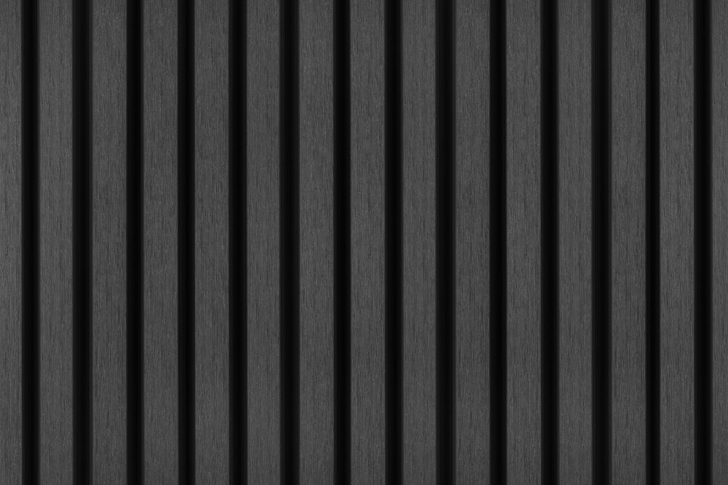 PuraTech 30 composiet triple profiel 3,3 x 17,0 x 290 cm, ebony black, fijne houtnerf