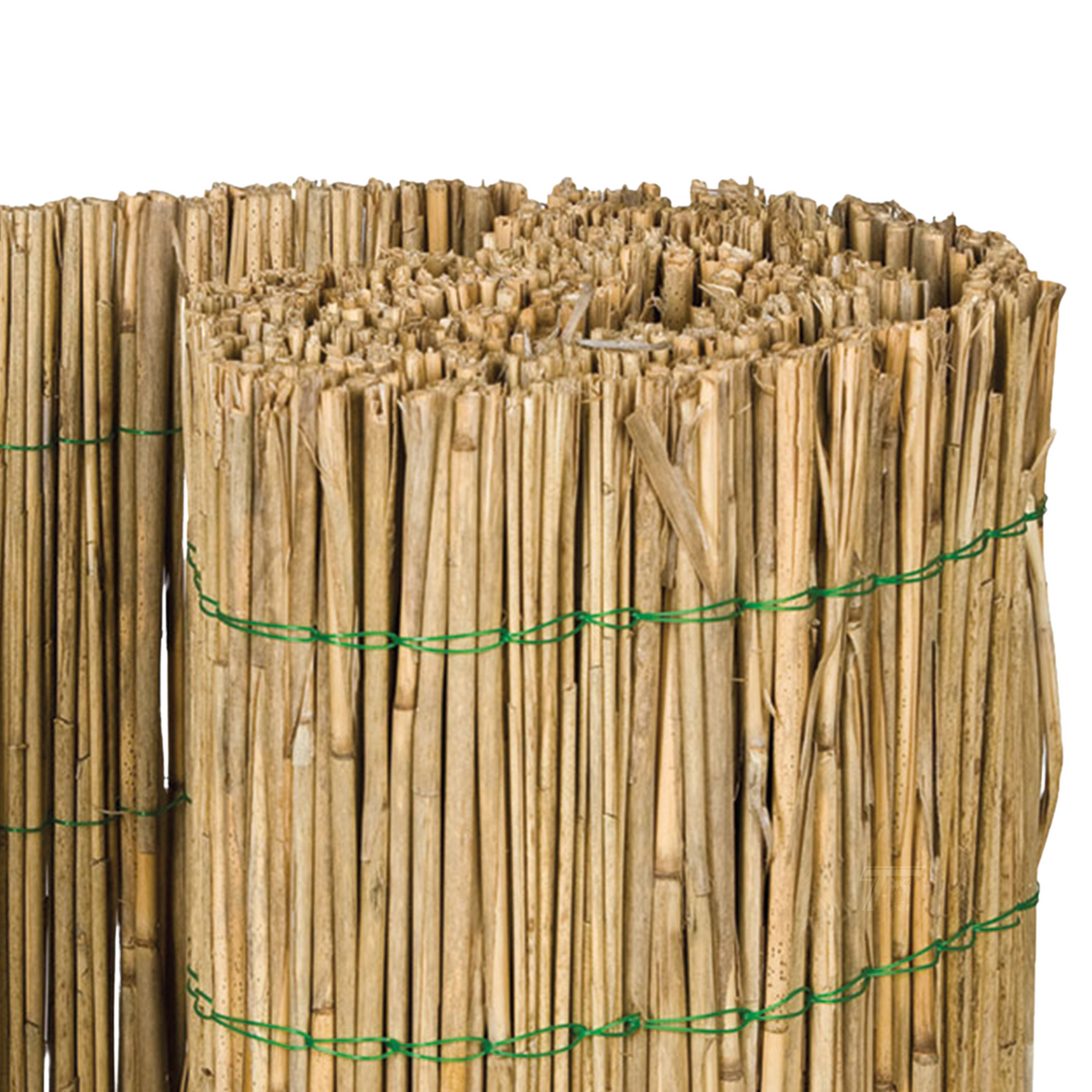 Rieten decoratiematten op rol, dubbelvoudig H175 x L200 cm