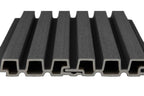 PuraTech 30 composiet triple profiel 3,3 x 17,0 x 390 cm, ebony black, fijne houtnerf