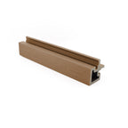 PuraTech composiet hoekprofiel 6,7 x 6,7 x 290 cm, cedar