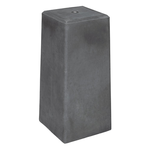 Berton© betonpoer (23,0 x 23,0) > (20,0 x 20,0) x 50,0 cm, antraciet, M20-bus, XL