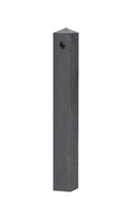 Berton©-plantsoen paal Dommel antraciet 12,0 x 12,0 x 100 cm