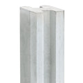 Berton-E-sleufpaal Vecht wit/grijs 10 x 10 x 270 cm tussenmodel