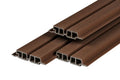 PuraTech 55 composiet dubbel profiel 3,3 x 17,0 x 290 cm, ipé, fijne houtnerf