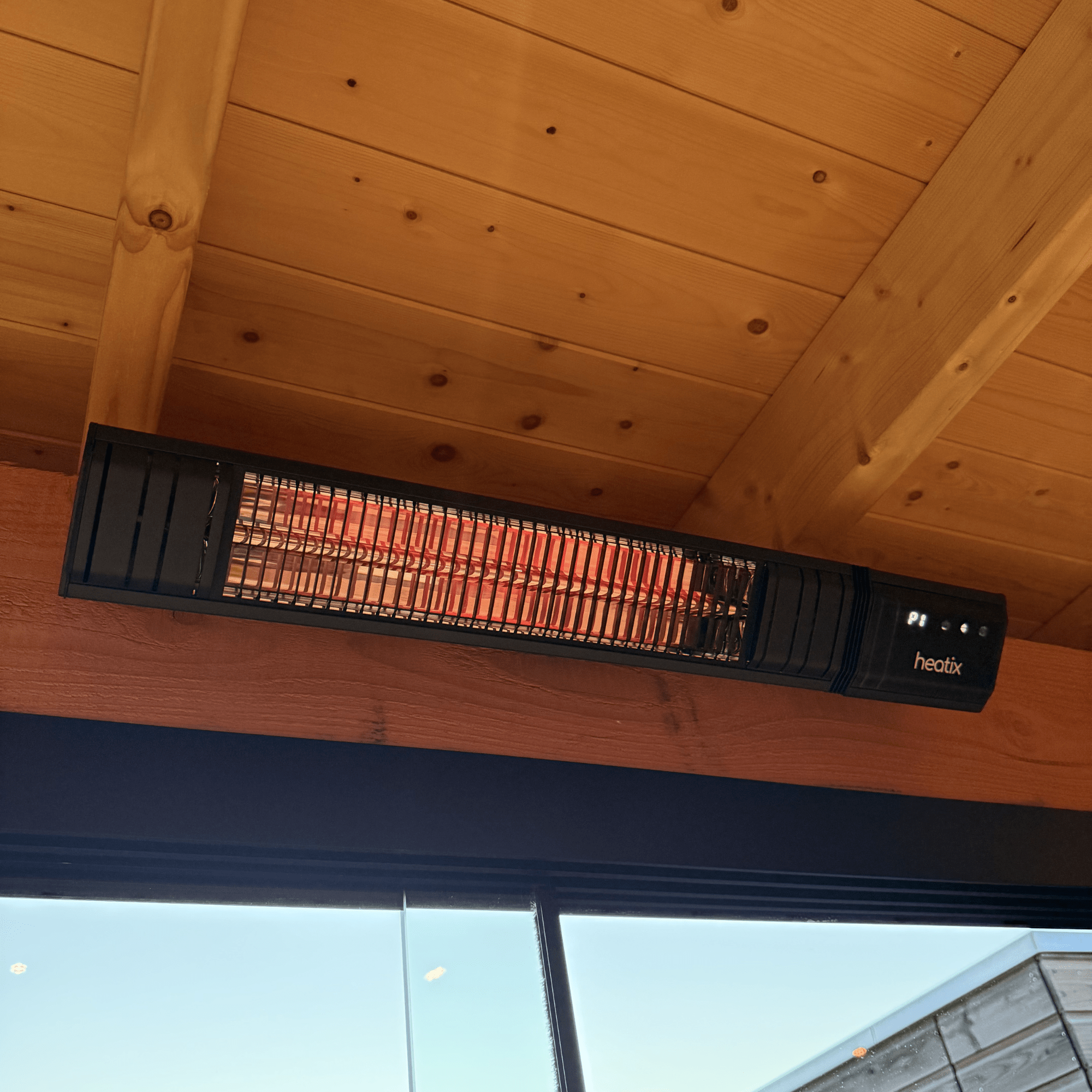 Heatix Smart Golden Shadow Heater 2000W | Infrarood Terrasheater