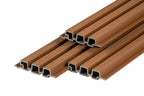 PuraTech 30 composiet triple profiel 3,3 x 17,0 x 290 cm, teak, fijne houtnerf