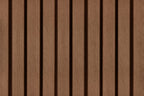 PuraTech 55 composiet dubbel profiel 3,3 x 17,0 x 290 cm, teak, fijne houtnerf